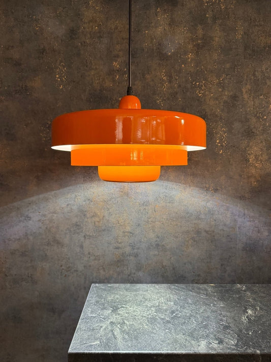 Chroma Arc Pendant Light – Modern Multi-Tone Layered Ceiling Lamp