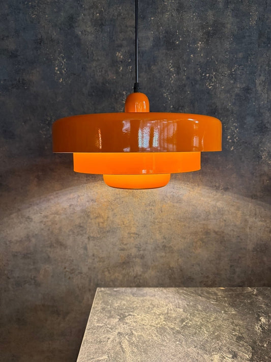 Chroma Arc Pendant Light – Modern Multi-Tone Layered Ceiling Lamp