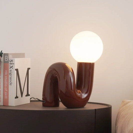 Curvia Neotenic Table Lamp – Playful Modern Lighting