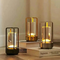 Eclipse – Cordless Rechargeable Table Lamp - goldenlumen