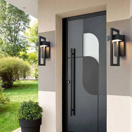 Eden Outdoor Wall Sconce – Sleek Modern Waterproof Exterior Light