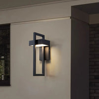 Eden Outdoor Wall Sconce – Sleek Modern Waterproof Exterior Light