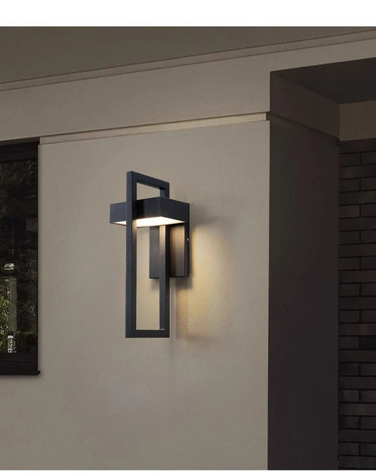 Eden Outdoor Wall Sconce – Sleek Modern Waterproof Exterior Light