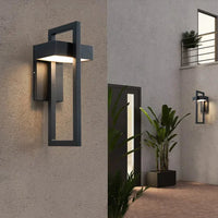 Eden Outdoor Wall Sconce – Sleek Modern Waterproof Exterior Light