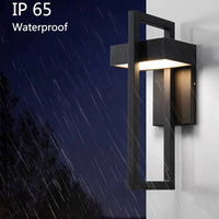 Eden Outdoor Wall Sconce – Sleek Modern Waterproof Exterior Light