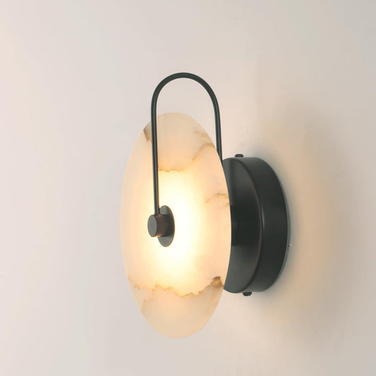 Elysian Marble Wall Light - goldenlumen