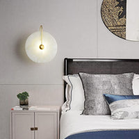 Elysian Marble Wall Light - goldenlumen