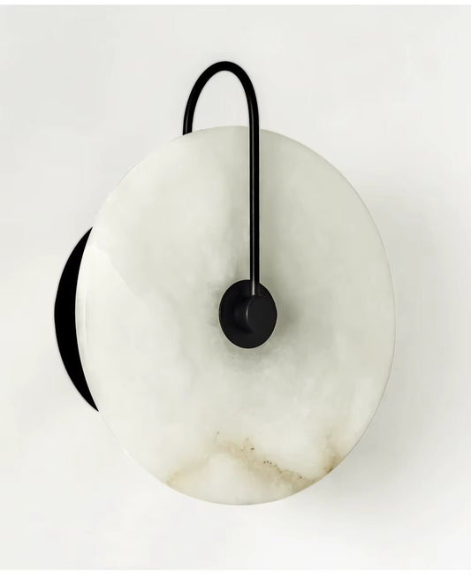 Elysian Marble Wall Light - goldenlumen