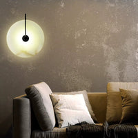 Elysian Marble Wall Light - goldenlumen