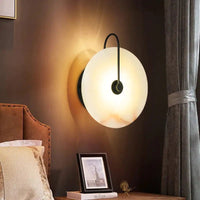 Elysian Marble Wall Light - goldenlumen