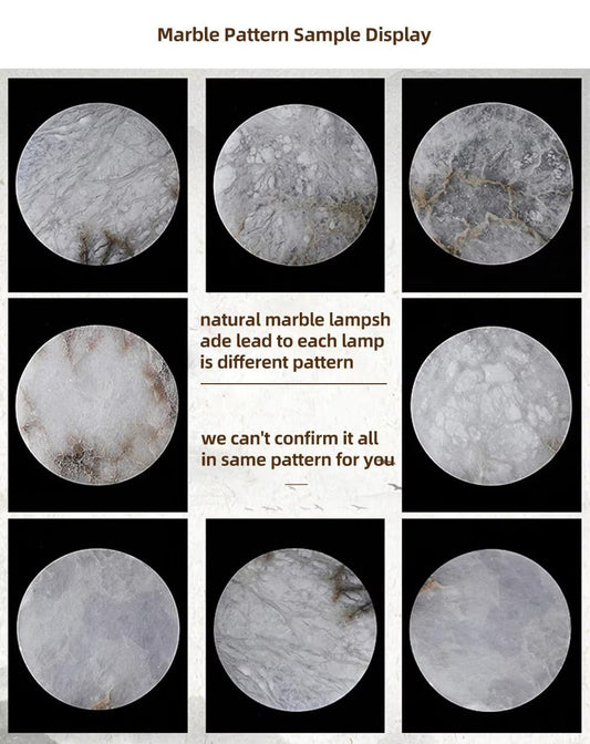 Elysian Marble Wall Light - goldenlumen