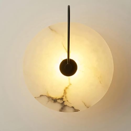 Elysian Marble Wall Light - goldenlumen