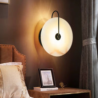 Elysian Marble Wall Light - goldenlumen