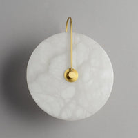 Elysian Marble Wall Light - goldenlumen