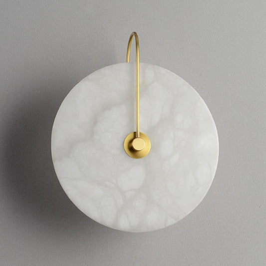 Elysian Marble Wall Light - goldenlumen
