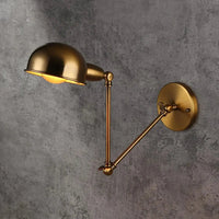 Extendable Industrial Wall Lamp - goldenlumen