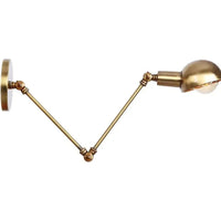 Extendable Industrial Wall Lamp - goldenlumen