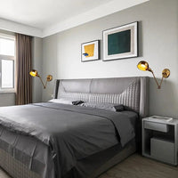 Extendable Industrial Wall Lamp - goldenlumen