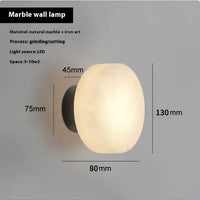 Caliza Wall Sconce – Spanish Marble Light