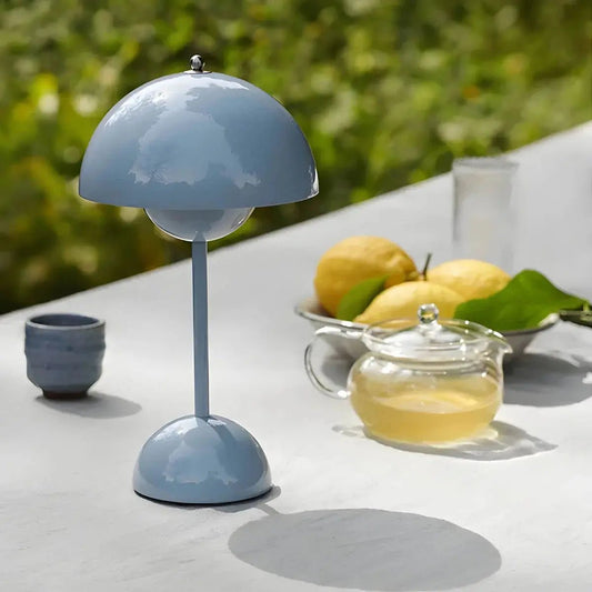 Flowerpot Mushroom Cordless Table Lamp - goldenlumen