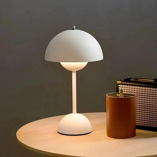 Flowerpot Mushroom Cordless Table Lamp - goldenlumen