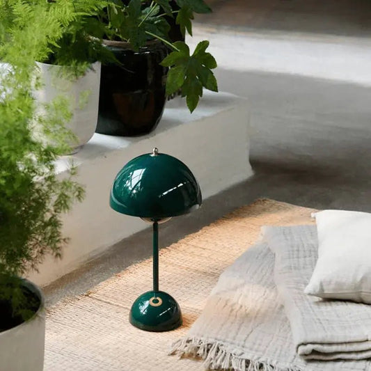 Flowerpot Mushroom Cordless Table Lamp - goldenlumen