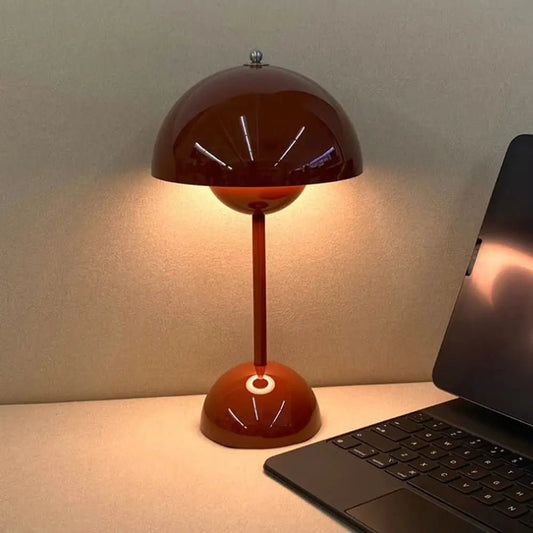 Flowerpot Mushroom Cordless Table Lamp - goldenlumen