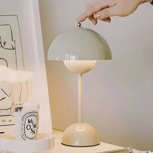 Flowerpot Mushroom Cordless Table Lamp - goldenlumen
