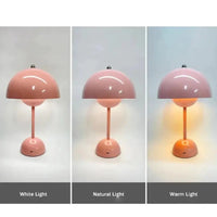 Flowerpot Mushroom Cordless Table Lamp - goldenlumen