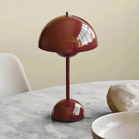 Flowerpot Mushroom Cordless Table Lamp - goldenlumen