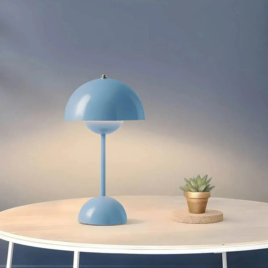 Flowerpot Mushroom Cordless Table Lamp - goldenlumen