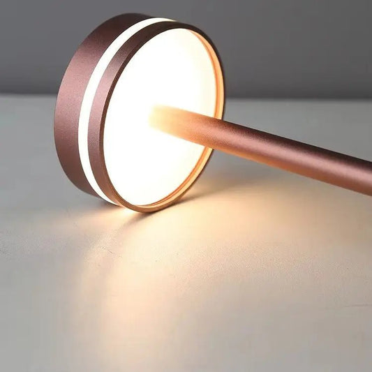 Geo Luxe Cordless Table Lamp - goldenlumen