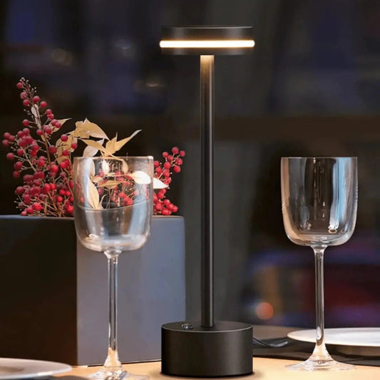Geo Luxe Cordless Table Lamp - goldenlumen