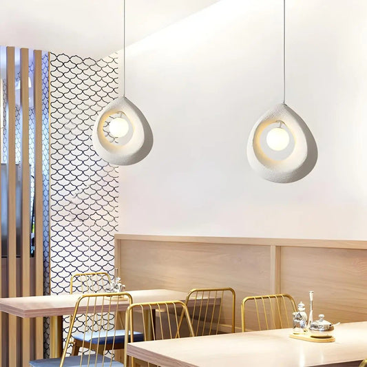 Harmonia Pendant Light – Organic Wabi-Sabi Lighting for Minimalist Spaces