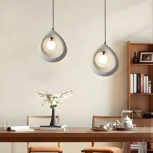 Harmonia Pendant Light – Organic Wabi-Sabi Lighting for Minimalist Spaces