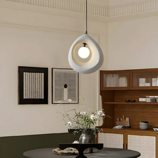 Harmonia Pendant Light – Organic Wabi-Sabi Lighting for Minimalist Spaces