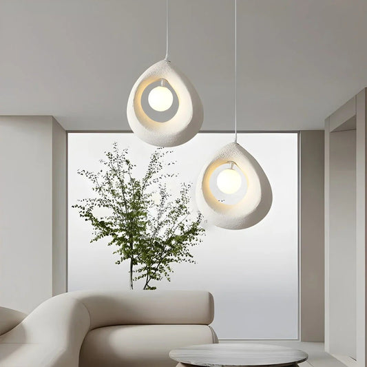 Harmonia Pendant Light – Organic Wabi-Sabi Lighting for Minimalist Spaces