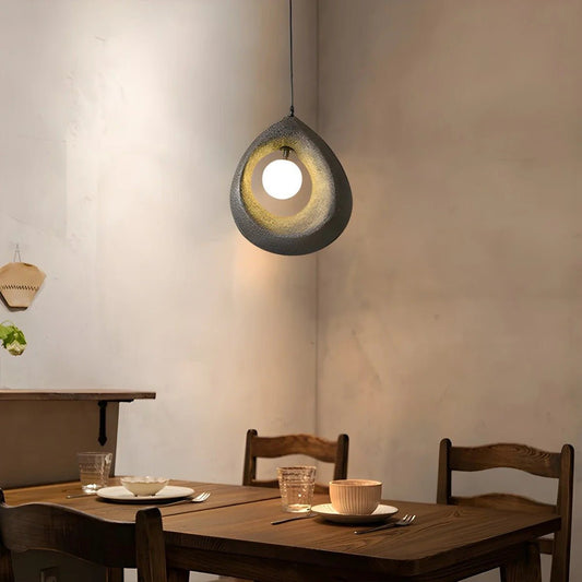 Harmonia Pendant Light – Organic Wabi-Sabi Lighting for Minimalist Spaces