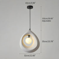 Harmonia Pendant Light – Organic Wabi-Sabi Lighting for Minimalist Spaces