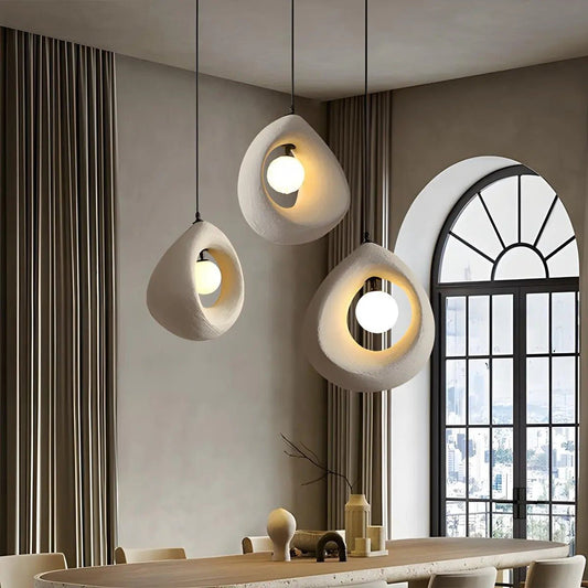 Harmonia Pendant Light – Organic Wabi-Sabi Lighting for Minimalist Spaces