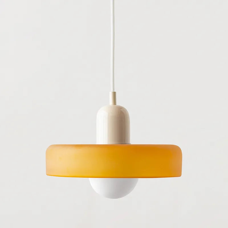 Avero Disc Pendant Lamp – Contemporary Glass Balance