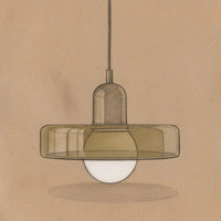 Avero Disc Pendant Lamp – Contemporary Glass Balance