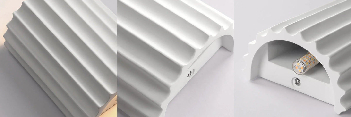 Stria Wall Sconce – Textured Ambient Light