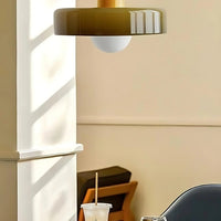 Avero Disc Pendant Lamp – Contemporary Glass Balance