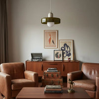 Avero Disc Pendant Lamp – Contemporary Glass Balance