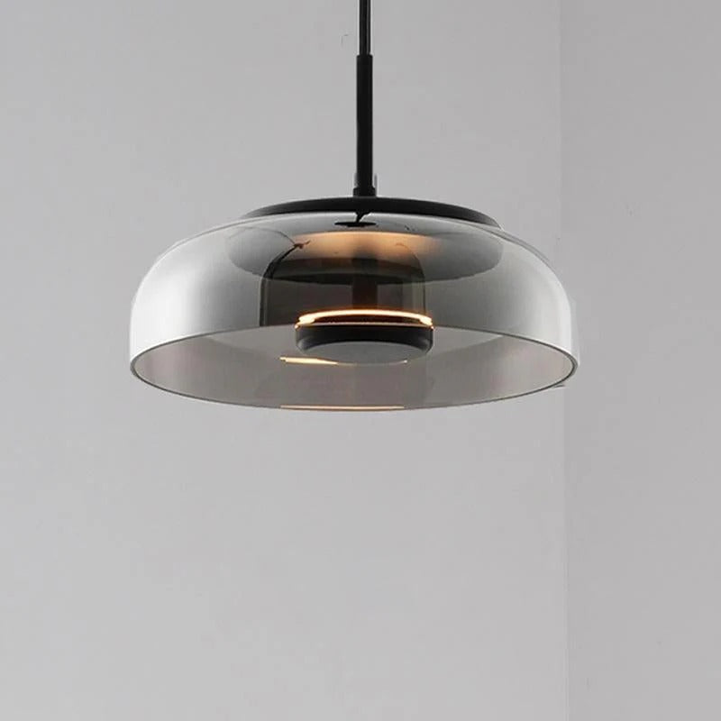 Aurelio Glass Dome Pendant Light – Modern Hanging Light