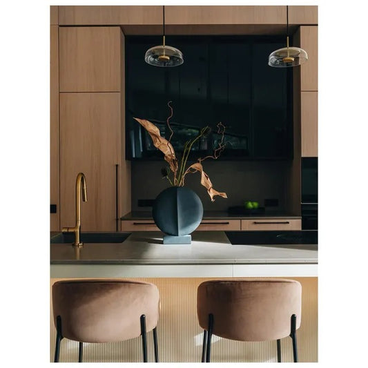 Aurelio Glass Dome Pendant Light – Modern Hanging Light