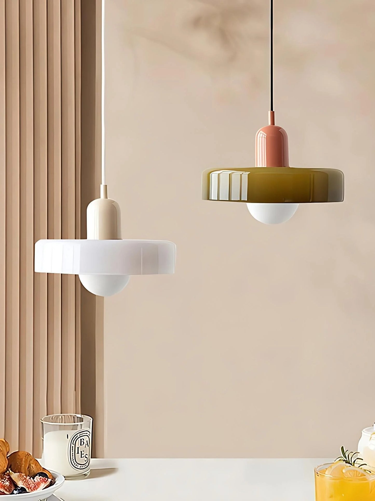 Avero Disc Pendant Lamp – Contemporary Glass Balance