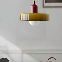 Avero Disc Pendant Lamp – Contemporary Glass Balance