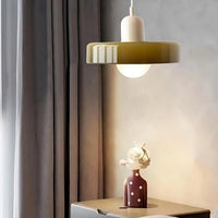 Avero Disc Pendant Lamp – Contemporary Glass Balance